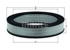 Filtre à air Mitsubishi COLT