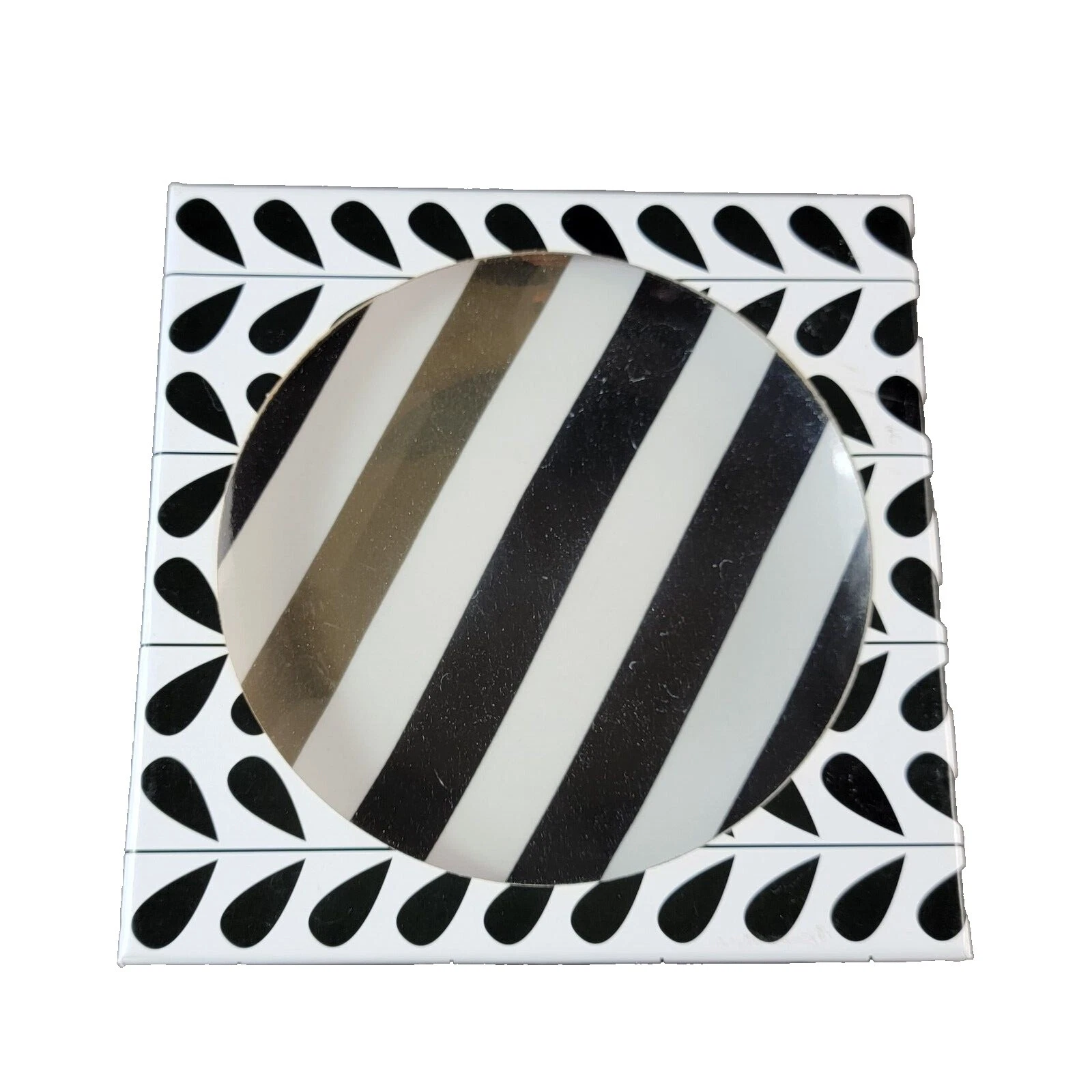 Placas de Cerámica geométrica Vajilla Plato de Postre