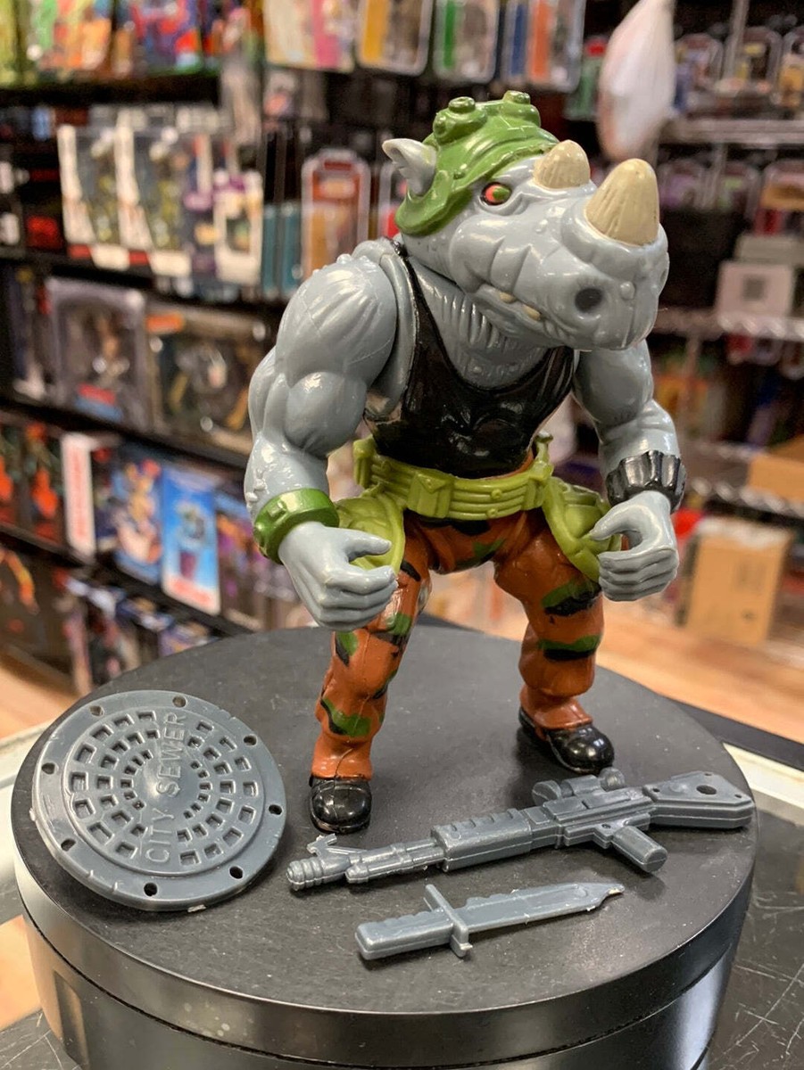 Hard Head Rocksteady 8541 (Vintage TMNT Ninja Turtles