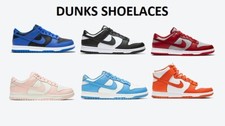 HIGH QUALITY FOR SB DUNK FLAT REPLACEMENT SHOELACES BLACK WHITE PANDA TRAVIS