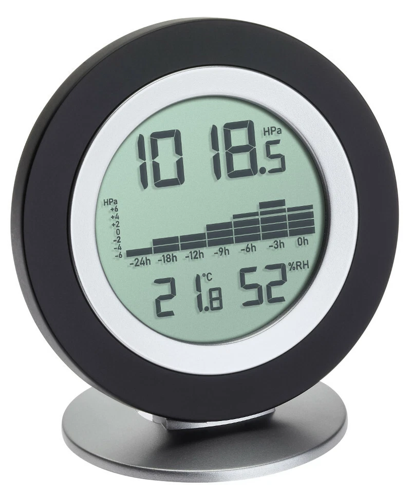 TFA-DOSTMANN TFA 35.1154.01 Weatherhub Acogedor Barómetro Barómetro Higrómetro Digital