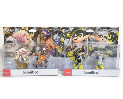 Nintendo Amiibo Splatoon Pearl & Marina Callie &Marie MC365 MC364 Set japan