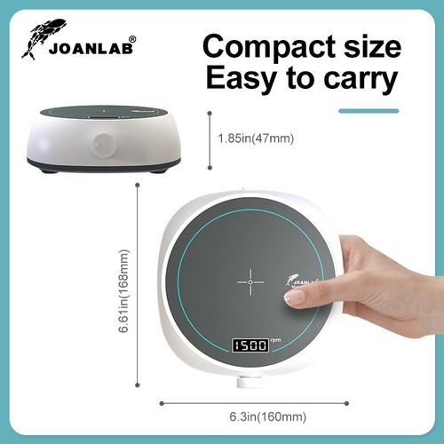 JOANLAB Lab Mini Magnetic Stirrer Mixer Stir Plate MS5S(2PCS) - Picture 8 of 12