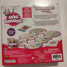 Surprise Mini Brands Supermarket Race Game Family Fun Spinmaster 8+