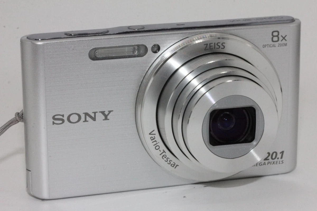 Sony DSC-W830 Cyber-Shot 20.1MP 8x zoom Digital Camera Silver | eBay