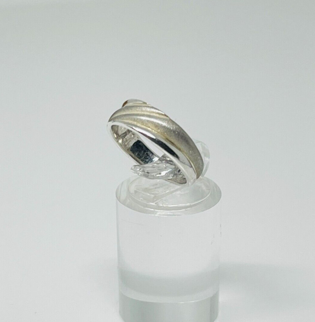 Fabulous Solid Patterned Band Ring 925 Silver Siz… - image 3