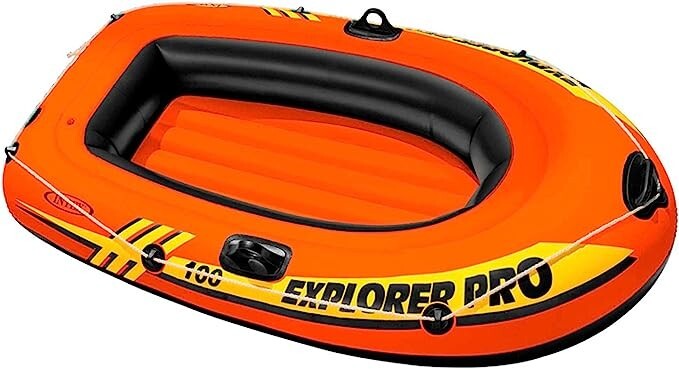 Gommone Explorer Pro 200, Gonfiabile per bambini, Mare, Piscina 160 x 94 cm.