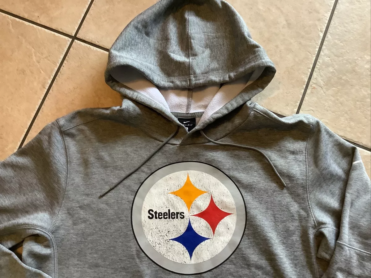 Nike steelers clearance sweatshirt