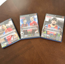 Lot 3 World Soccer WINNING ELEVEN 2009 2010 2011 set PS2 Japan Tested