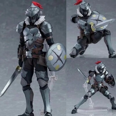 Anime Goblin Slayer Action Figure Toys Figma 424# Model PVC