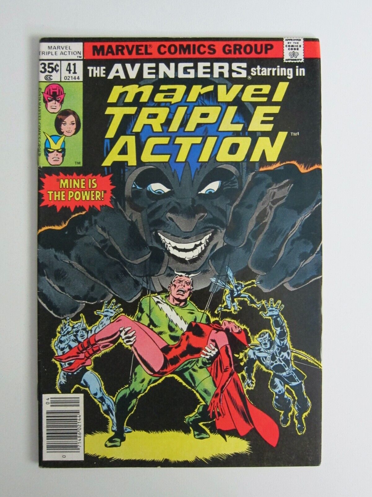 MARVEL TRIPLE ACTION #41 FN- 1978 AVENGERS SCARLET WITCH MAGNETO QUICKSILVER MCU