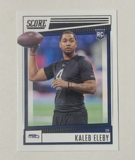 2022 Panini Score Kaleb Eleby RC #313 Seattle Seahawks