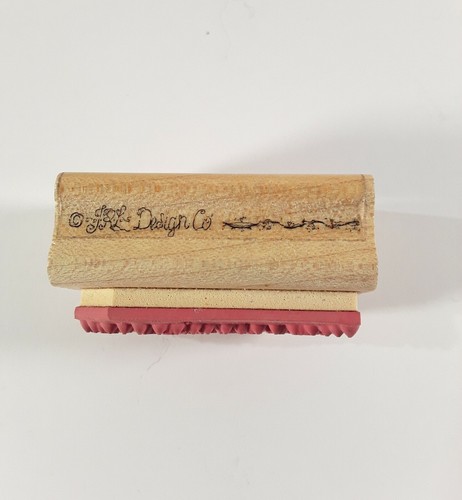 JRL Design Co Flower Border Rubber Stamp - Picture 3 of 6
