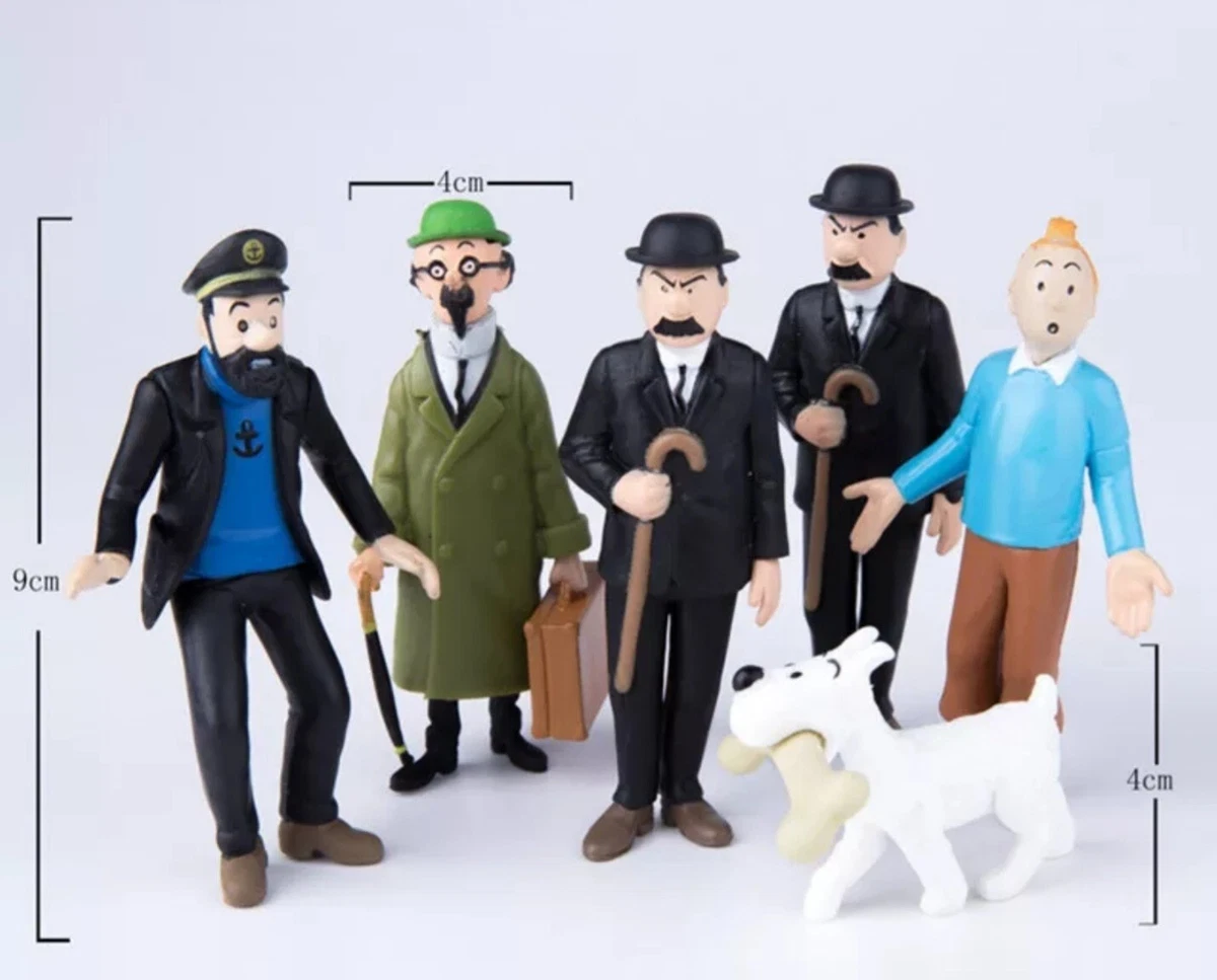 ANCIENNE FIGURINE PVC Plastique Personnage Tintin Z33 EUR 7,99