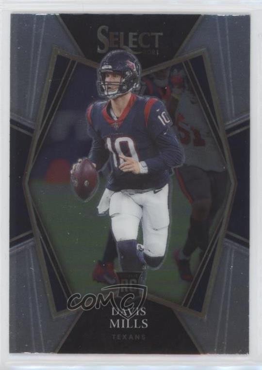 2021 Panini Select Premier Level Davis Mills #165 0s6p