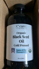 Black Seed Oil Organic Cold Pressed Unrefined Glass Bottle 8 Fl Oz Pk of 1 B7