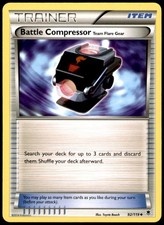Battle Compressor Team Flare Gear 92/119 Uncommon Phantom Forces Pokemon NM