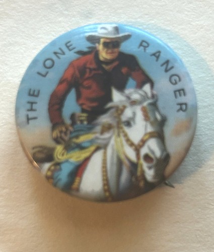 The Lone Ranger Vintage button pin pinback | eBay