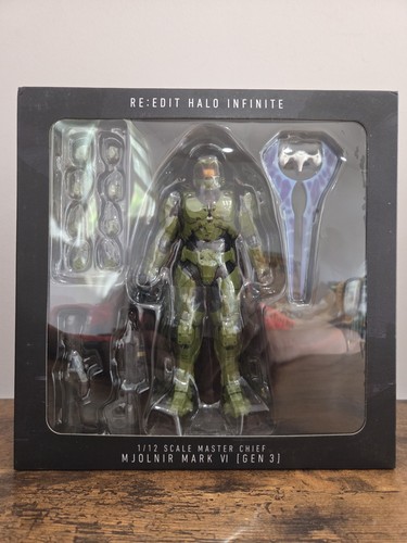 Halo Infinite Re:Edit Master Chief Mjolnir Mark VI Gen3 Action Figure 1000 Toys - Picture 1 of 3