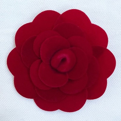Chanel Camellia Red Flower - Free Shipping