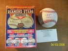 Tristar Diamond Stars Chuck Knoblauch Auto Signed Baseball- Inscribed- Certified