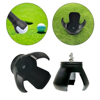 Golfball-Pickup-Werkzeug, Aufschraubbarer 3-Klauen-Sauger Für Putter Grip