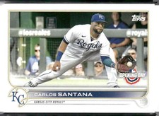 2022 Topps #510 Carlos Santana