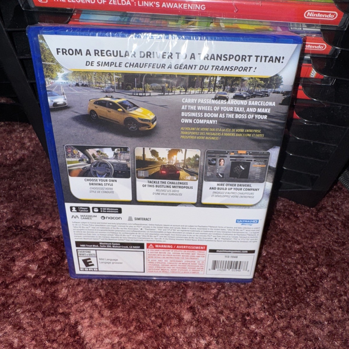 Taxi Life: A City Driving Simulator - Sony PlayStation 5