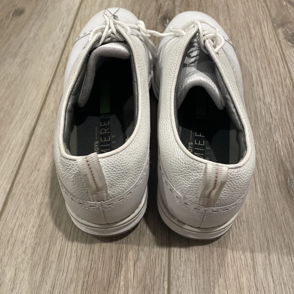 NUEVO Zapatos de golf FootJoy Dryjoys Premiere Series para mujer 99034 blancos 10 M Foto 4 de 4
