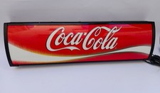 ♥ INSEGNA TARGA TABELLA COCA COLA LUMINOSA VINTAGE PUBBLICITARIA BAR ANNI 80 pub