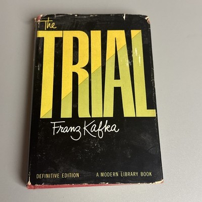 THE TRIAL by Franz Kafka HC/DJ Modern Library 318 Definitive Edition