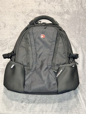 Swiss Gear Airflow Scan Smart Laptop Tablet Backpack Glasses Black 11 Pockets