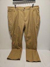 Carhartt Work Pants Men Size 40x32 Relaxed Fit Khaki Work Pants Cargo Pocket AA2
