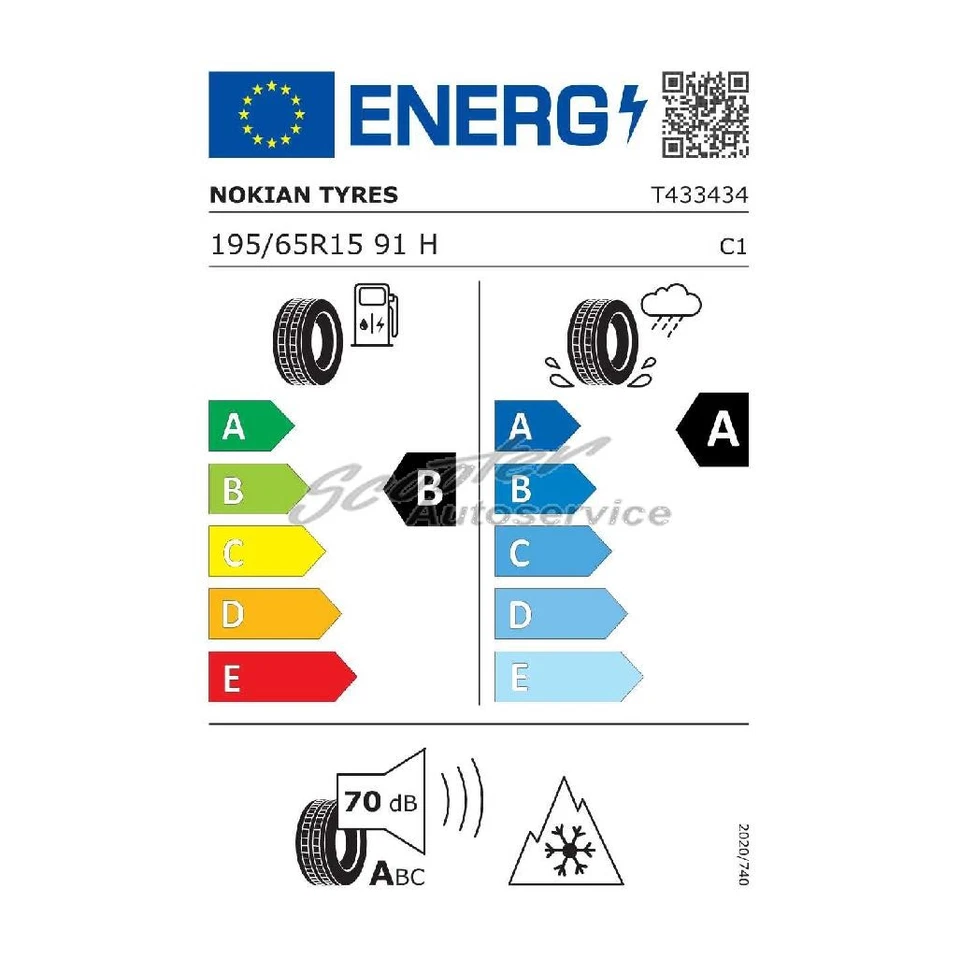 Ganzjahresreifen 195/65 R 15 91H Nokian SeasonProof 2 3PMSF | 23242 - Bild 2 von 3