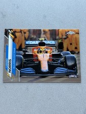 2020 Topps Chrome Formula 1 Lando Norris Card #27 Rookie RC McLaren F1 (B)