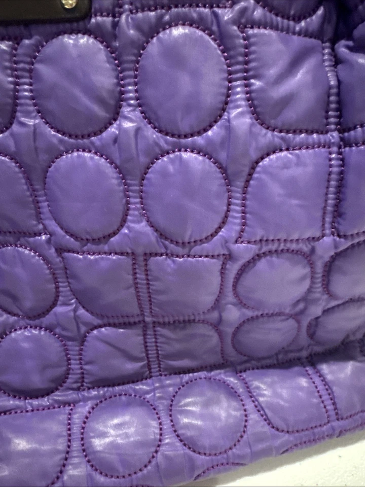 Bolso de hombro Kate Spade acolchado púrpura Foto 3 de 4