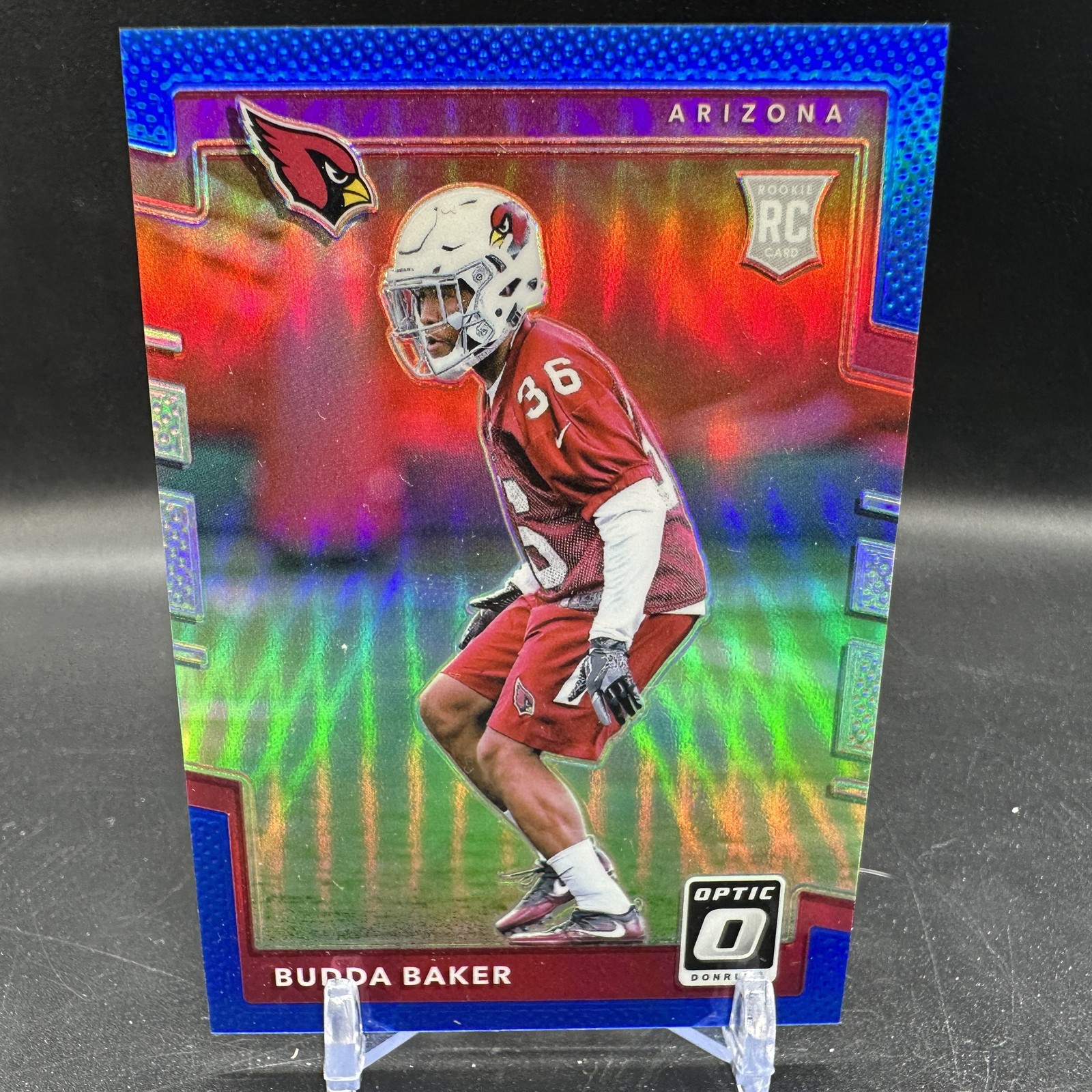 Budda Baker Panini Donruss Optic #149 Blue