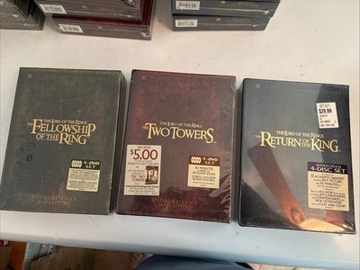 The Lord of the Rings set (DVD Special Extended DVD) 12 DISCS SET BRAND NEW