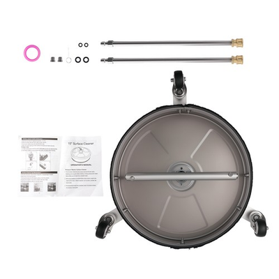 #ad 15quot; 4200PSI Pressure Washer Surface Cleaner Stainless Steel With Extension Rod*2 $84.75