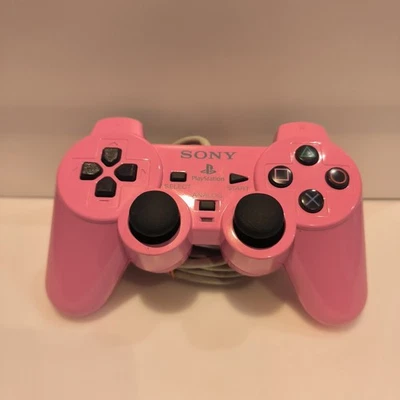 Manette PlayStation 2 PS2 - PINK Rose - Fonctionne Bien SCPH-10010 - Photo 1/2