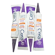 4 x CeraVe Skin Renewing Vitamin C Face Serum With Hyaluronic Acid, Unboxed