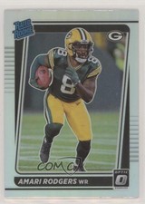2021 Panini Donruss Optic Rated Rookie Holo Prizm Amari Rodgers #261 0nr3