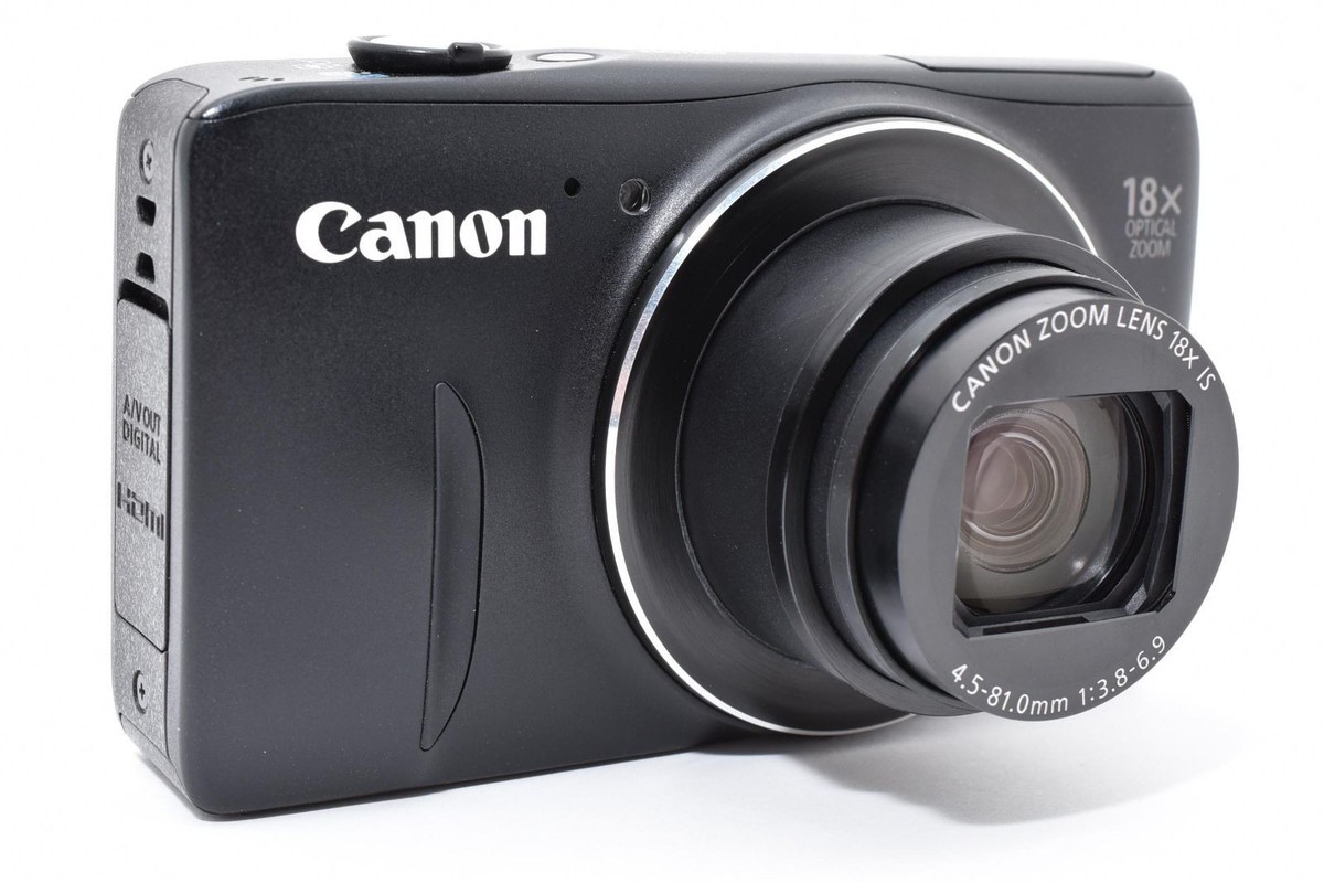 Canon PowerShot SX600 HS 16.0MP Digital Camera - Black for sale