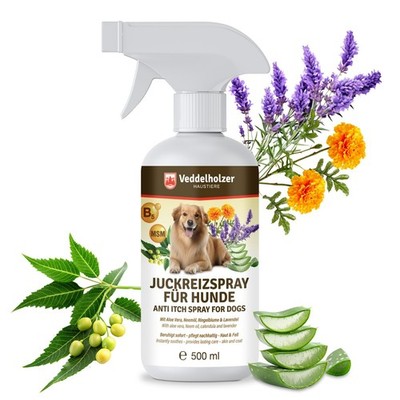 500 ml Juckreizspray für Hunde Beruhigendes Pflegespray bei Juckreiz