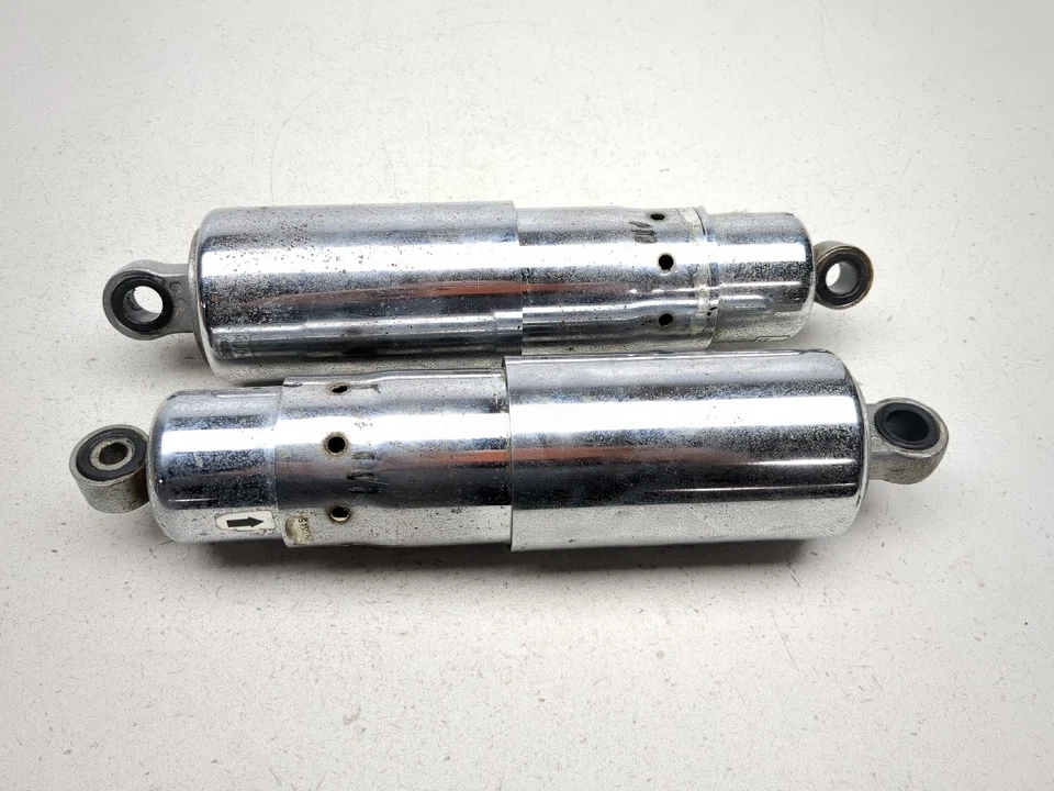 Juego de suspensión amortiguador trasero cromado 93 Honda Shadow 1100 VT1100C MM8-881 Foto 3 de 4