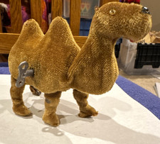 Occupied Japan Wind Up Camel Plush Mechanical Toy Working &ldquo;D&rdquo;