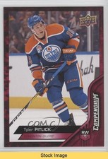 2016-17 Upper Deck Compendium Red Tyler Pitlick #689 READ 1hq