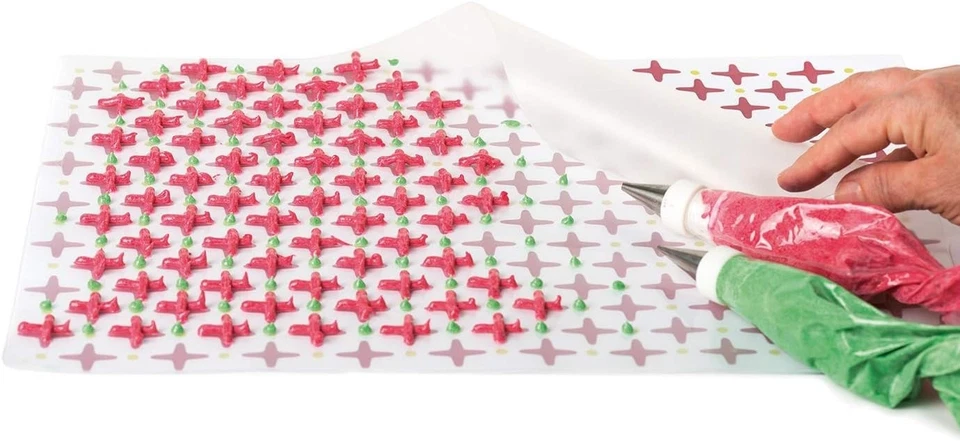 Tappetino Antiaderente 40x60cm, in SILICONE trasparente - ideale per come piano - Immagine 3 di 3