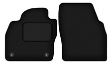 Fußmatten Automatten Vorne Velours Schwarz für Seat Ibiza V 2017-