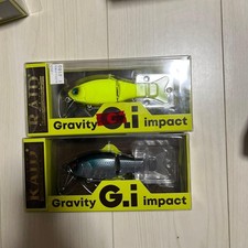 RAID JAPAN Gravity G.i Impact Lure Set 2 Colors Lemon Power & BORA, Hard Bait